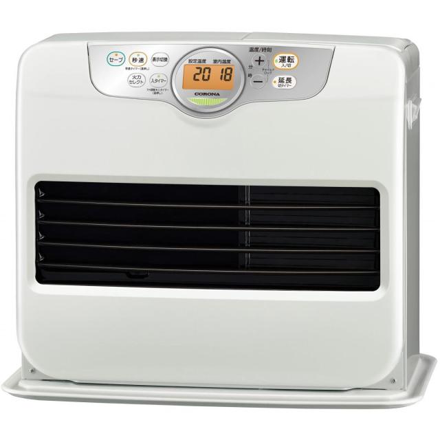 【在庫有・即納】コロナ CORONA 石油ファンヒーター FH-G5725BY W シェルホワイトよごれま栓4906128502838FH-G5724BY後継機種