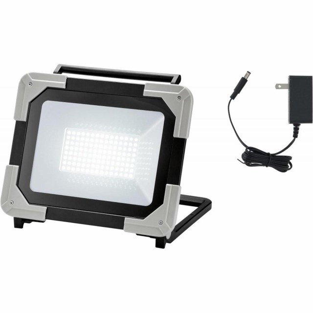 高儀 EARTH MAN 薄型 LED ワークライト 50W WLT-50LiA 薄型 コンパクト 防じん 防水 IP65 充電式 広角 明るさ3段階 作業灯 ライト アース