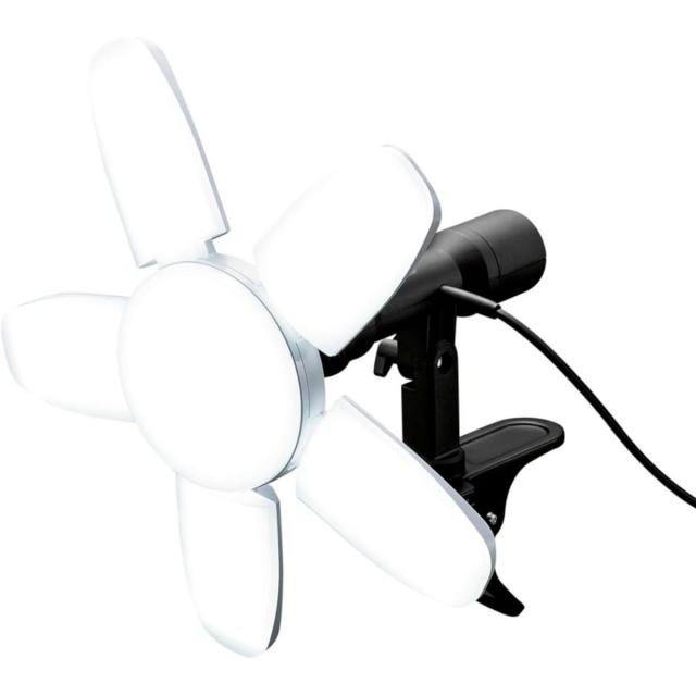 投光機 LED ライト咲型　クリップライト　提灯 高儀 侍ブラック LEDクリップライト 70W 咲灯 PRO SAKUTO CLT