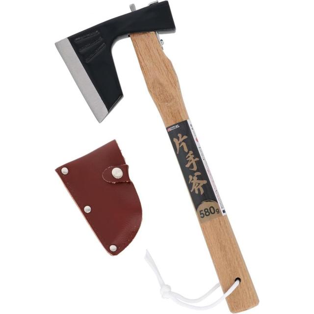 高儀 片手オノ 薪割り 斧 580g カバー付 おの オノ TAKAGI アッキス