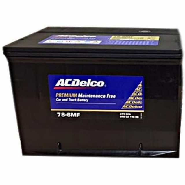 ACDelco [ エーシーデルコ ] 輸入車バッテリー 78-6MFの通販は 14,017円