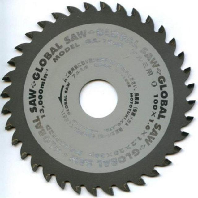 モトユキ グローバルソー アルミ・非鉄金属用 GA−100E 100×1.6×20mm 36P