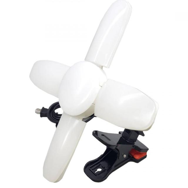 熱田資材 WING ACE ウィングエース SLX-75CL LED電球付クリップランプ スーパールミネX 8500PRO 8500ルーメン マグネット付
