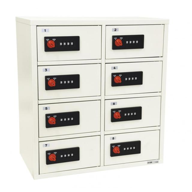 Eiko 金庫 鍵付き、4枚ダイヤル式 収納力抜群 I】【メーカー直