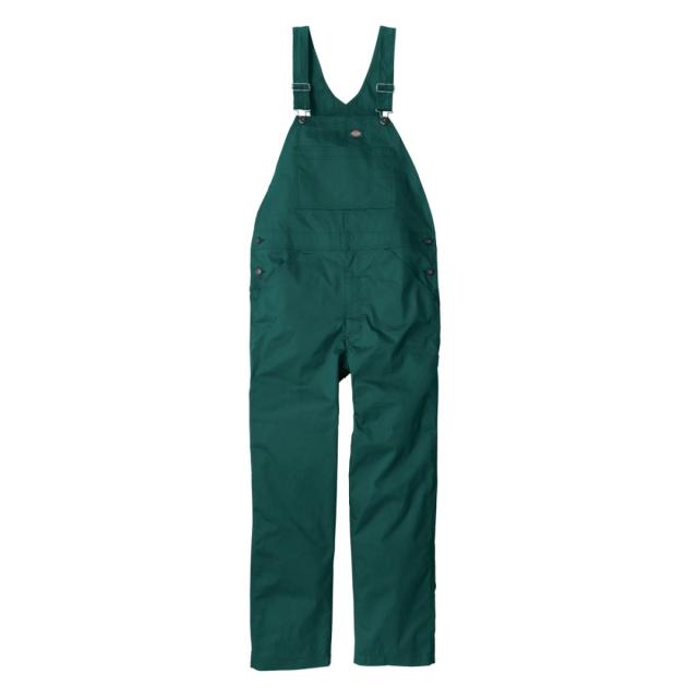 Dickies ディッキーズ ライトT/Cストレッチ オーバーオール グリーン XS D-6702 接触冷感 吸汗 速乾 夏 コーコス 作業着 作業服