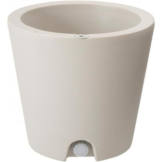 【I】【法人限定】リッチェル タウンプランターWS コニカル55型 サンドグレー ポット型 大型プランター 【北海道・沖縄・離島 配送不可】 30,225円