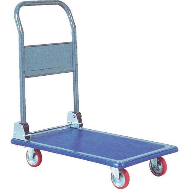 アイケー(石川製作所) プレス製運搬車 折り畳みハンドルタイプ 均等荷重150kg　101