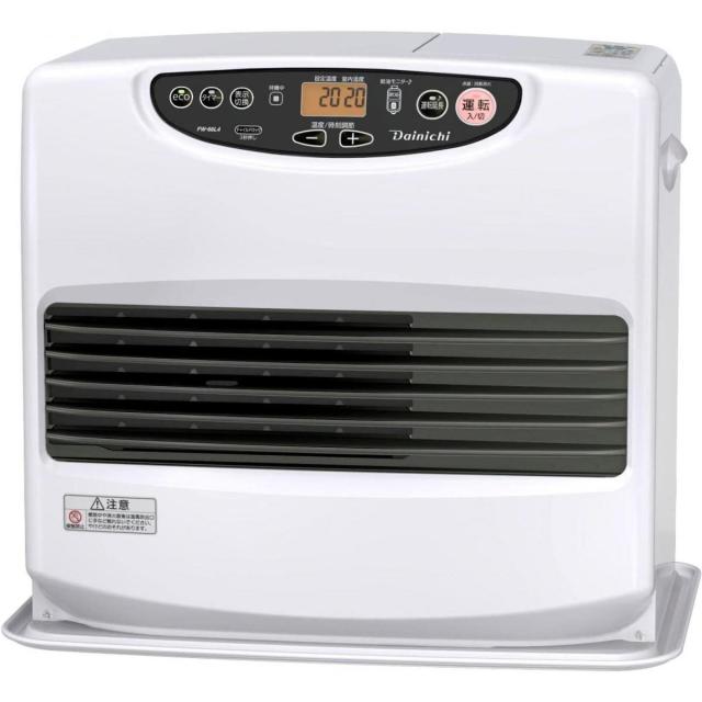 ダイニチ 石油ファンヒーター FW-66L4-W 木造17畳まで/コンクリート23畳まで Lタイプ ム−ンホワイト Dainich 大容量タンク