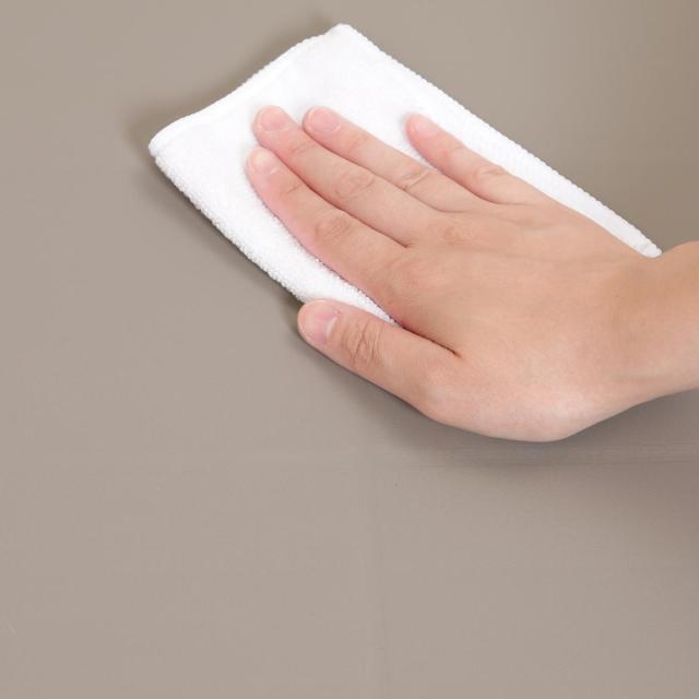 【I】 不二貿易 ガーデン ステラテーブル プラスチック 80cm×80cm グレー 12287 組立式 ガーデン テーブル 庭_3