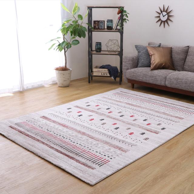 I】【代引不可】イケヒコ・コーポレーション ウィルトンラグ マリア