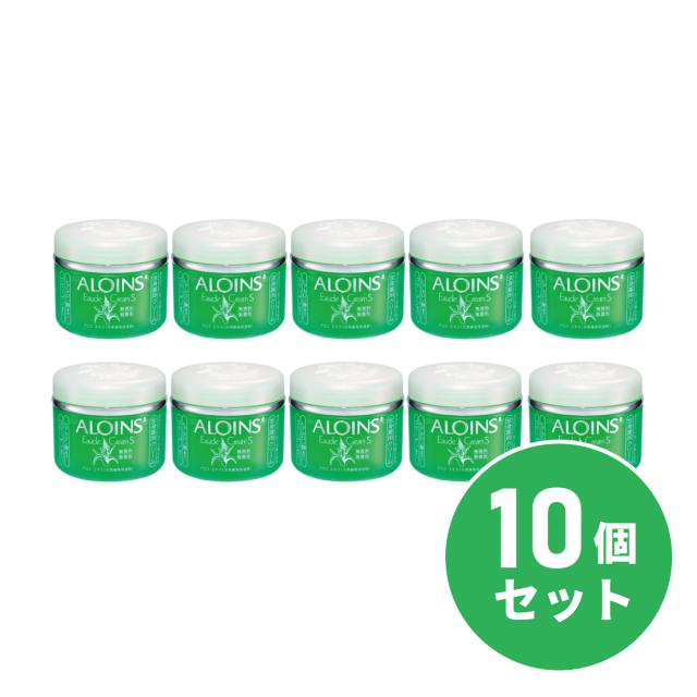 【まとめ買い】アロインス オーデクリームS 無香料 185g×10個セット スキンクリーム 乾燥 肌あれ アロエ 医薬部外品 ボディケア ボディクリーム 化粧品
