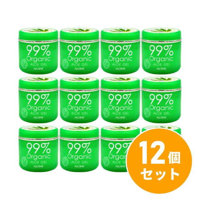 【まとめ買い】アロインス アロインス化粧品 オーガニック99 アロエジェル 210g×12個セット 保湿ジェル ボディケア スキンケア 顔用 身体用 ALOINS
