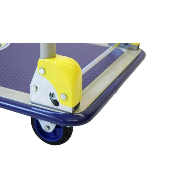 金象 キャリーラック DXL 小 180137 台車 ハンドル折りたたみ式 スチール台車 省スペース 車載 積載荷重150kg 浅香工業_4