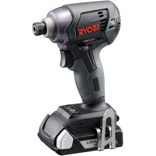 リョービ/RYOBI 充電式インパクトドライバ 　インパクト 電動工具 ドライバー 京セラ BID-1807L1 18V 655204A