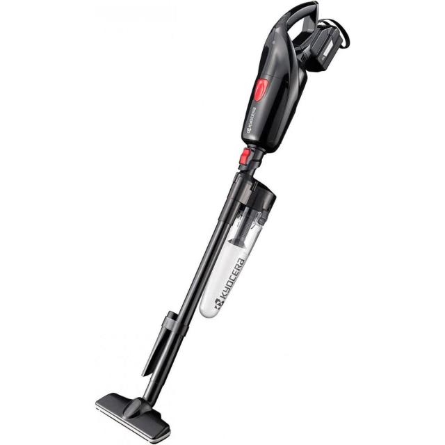 京セラ(Kyodera) 充電式クリーナー DHC180L5 ブラック　電池パック 充電器付属 プロ向け 掃除機 旧リョービ 旧RYOBI