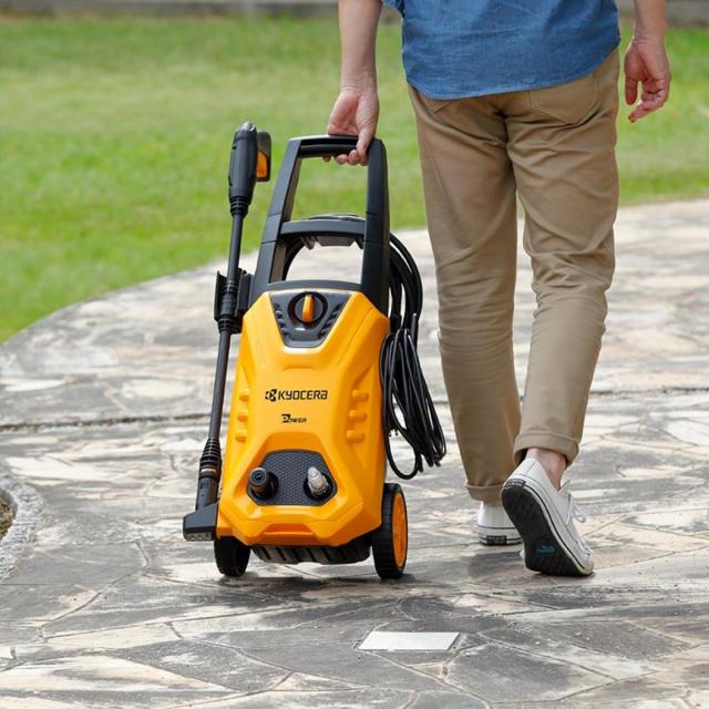 高圧洗浄機(延長ホース8m付き) AJP-1630SP 京セラパワー 高圧洗浄機 AJP-1630SP ミドルモデル⁄高圧ホース8m+延長