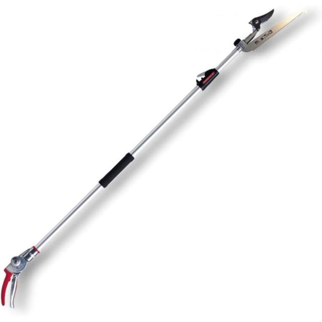 アルス 伸縮式高枝鋏ズームチョキチルトR 剪定タイプショート2.0 180ZTR-2.0-3D 生木 太い枝 剪定