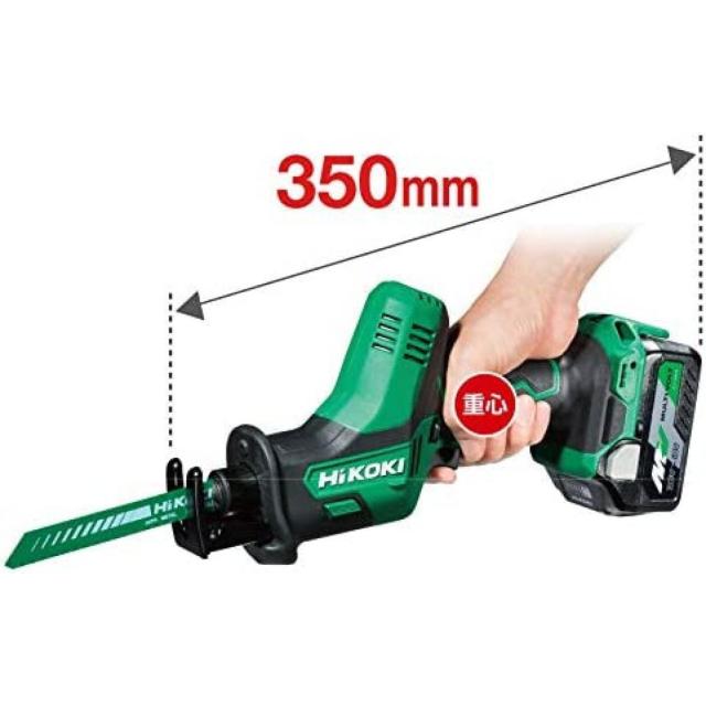 【在庫有・即納】HiKOKI(ハイコーキ)  18V コードレスワンハンドセーバーソー(レシプロソー)   CR18DA(NN) 蓄電池、充電器、ケース別売り