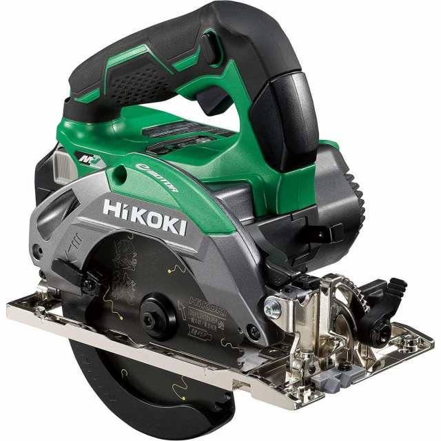 HiKOKI(ハイコーキ) 36V 125mm コードレス 丸のこ アグレッシブグリーン 急速充電器 集じんアダプタ チップソー黒鯱付 C3605DA(SK)(2X