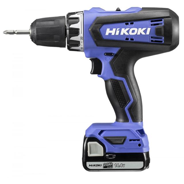 HiKOKI(ハイコーキ) 14.4V コードレスドライバドリル  FDS14DF(2BG) バッテリー×2・急速充電器(UC18YKSL) ・ケース付