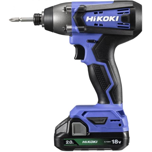 HiKOKI(ハイコーキ) 18V コードレス インパクトドライバ 高トルクタイプ 2.0Ah 蓄電池×2個 充電器 ケース付 FWH18DF(2BG)インパクトドライバー