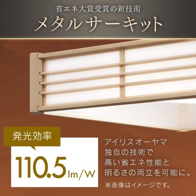 アイリスオーヤマ LED ペンダントライト 8畳 調光 和風 メタルサーキットシリーズ PLM8D-J_1