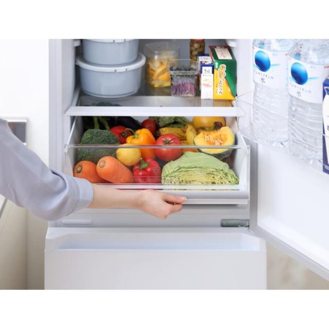 I】【代引不可・時間指定不可】ファン式冷蔵庫(右開き) 274L IRSN-27A-W