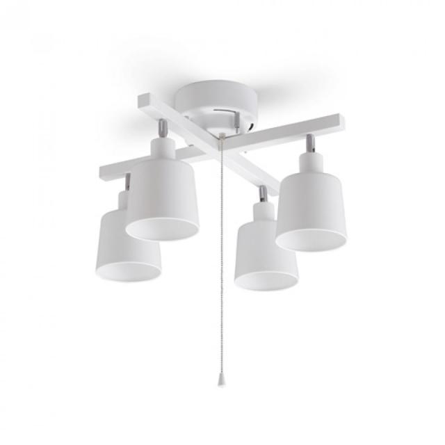 アイリスオーヤマ 4灯シーリングライト クロスタイプ CE4LA-20C-W ホワイト