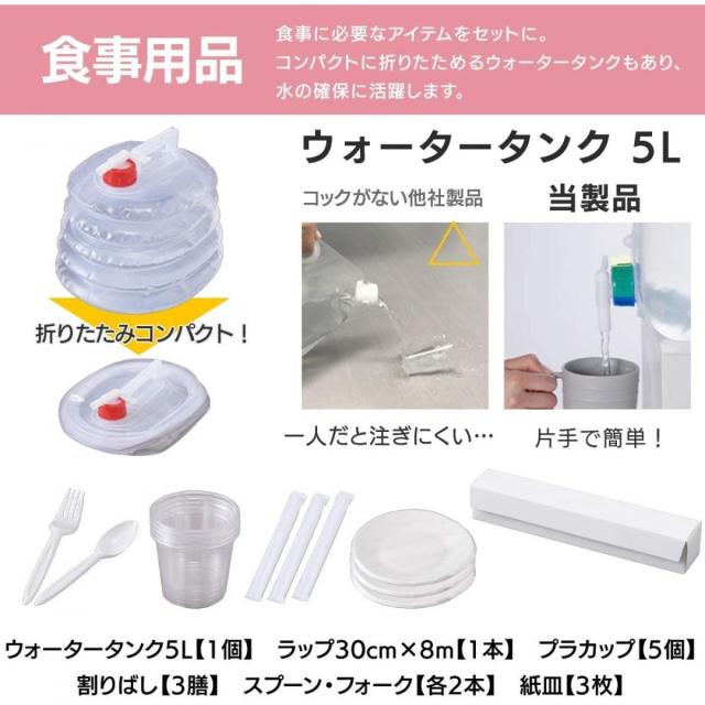 【在庫有・即納】【防災士監修】防災グッズ 防災リュック 防災セット 2人用 42点 災害セット 非常用持ち出し袋 防災 避難 避難リュック BS2-42　アイリス_3