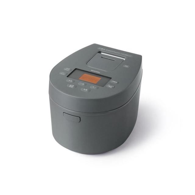 アイリスオーヤマ IHジャー 炊飯器 3合 RC-IL30-HA アッシュ 銘柄炊き 低温調理 パン ヘルシーメニュー 低糖質 極厚火釜 IH式