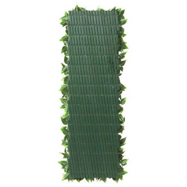 アイリスオーヤマ DECO GREEN 伸縮フェンス GF-180LG ライトグリーン 120×45cm〜30×255cm フェイクグリーン 目隠し 庭 ベランダ_2