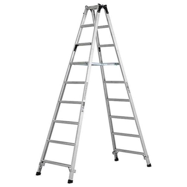 【I】ALINCO アルインコ 長尺専用脚立 MXB-270F 天板高さ2.59m 幅広踏ざん60mm 【代引不可/北海道・沖縄・離島不可】
