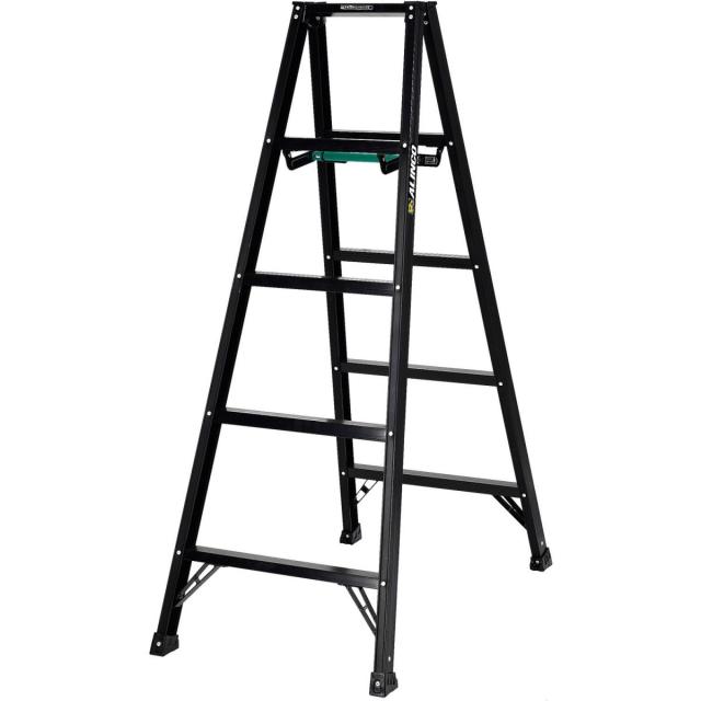 【I】【代引不可】 アルインコ アルミ製  150cm  シエロブラック  BS150FX ブラックシエロ 軽量脚立 専用脚立 【沖縄・離島不可】【日時指定不可】の通販は 16,991円