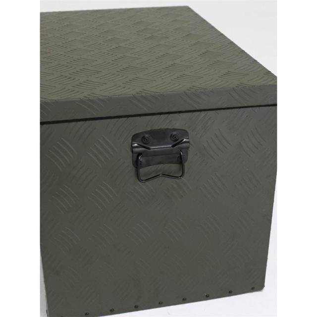【I】ALINCO アルインコ 万能アルミボックス BXA135GR ODグリーン アルミ製 ボックス トラック 荷台 収納 【代引不可/北海道・沖縄・離島不可】_2