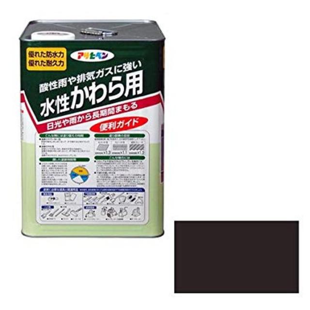 アサヒペン 水性かわら用 14L ココナッツブラウンの通販は 11,707円