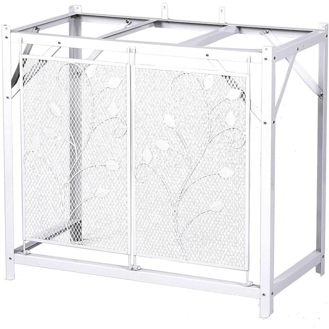 【I】グリーンライフ(GREEN LIFE) エアコン室外機カバー 90×47×80cm AC-78MM 【北海道・沖縄・離島不可】