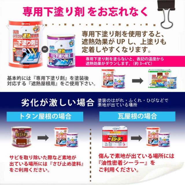 カンペハピオ 油性シリコン遮熱屋根用 新コーヒーブラウン 7K_5