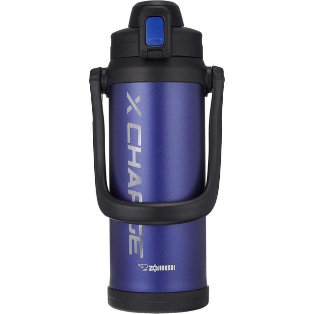 象印 水筒 直飲み スポーツタイプ ステンレスジャグボトル 2.06L ネイビー SD-BD20-AD スポーツドリンク対応 部活 学校 保冷の通販は 5,083円