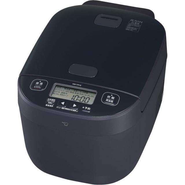【在庫有・即納】象印 圧力IH炊飯ジャー 極め炊き 1升炊き ストレートブラック NW-YR18-BZ 大火力 炊飯器 炊き分け IH