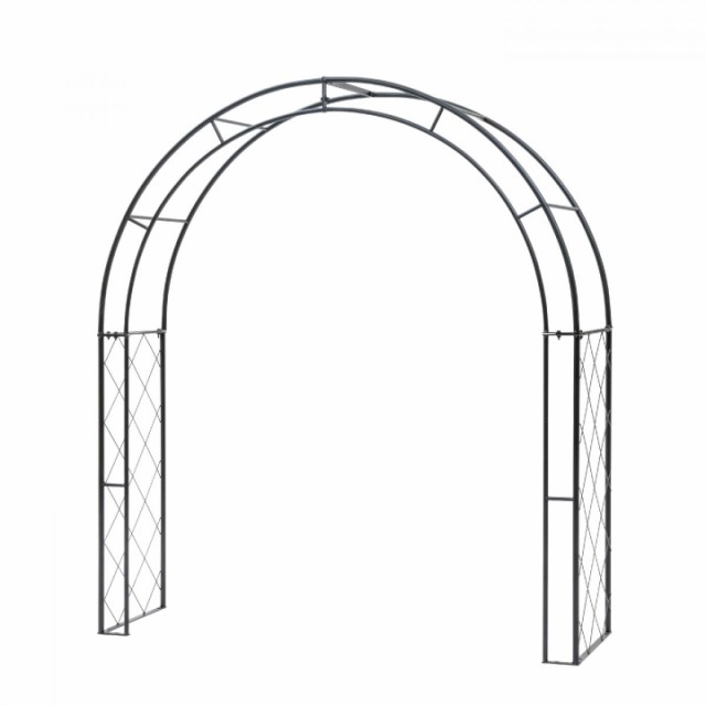 タカショー ベジ菜園アーチ H140cm VGT-AR01 庭園 枠 くぐる つる 薔薇 花 組立式 ガーデン