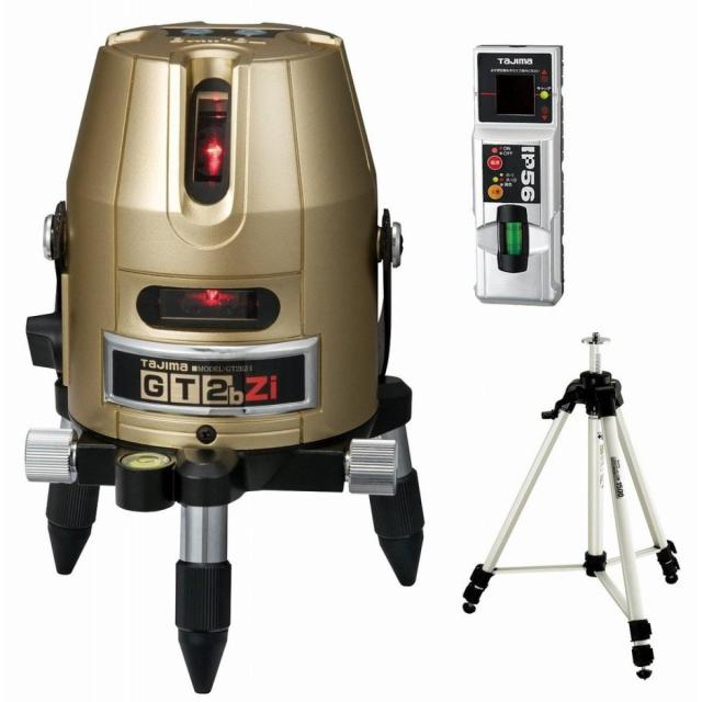 タジマ レーザー墨出し器 GT2bZi 受光器・三脚セット 縦・横・地墨 