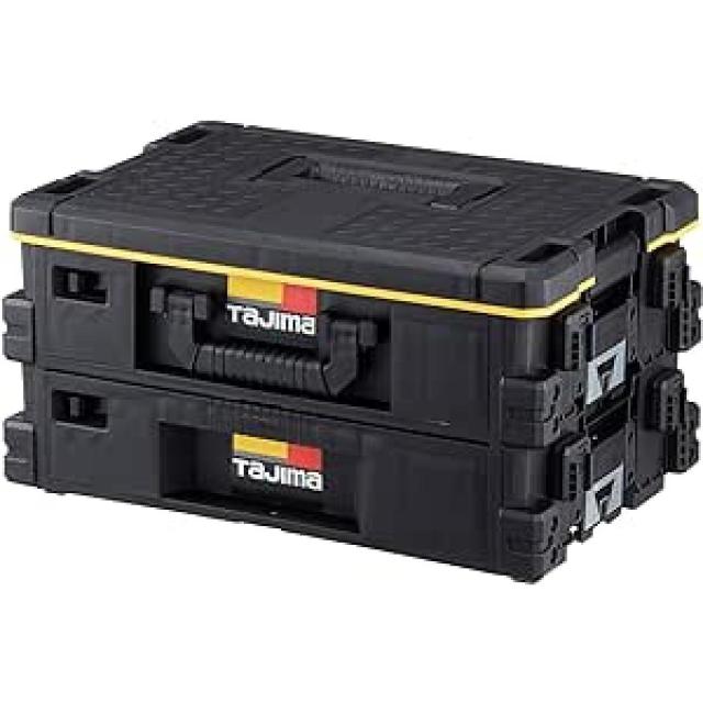 タジマ セフシステム セフ引出しボックス２段セット TB-HBOX2  最大積載量20kg(上/下段の最大積載量10kg)  セフ台車との連結も可能