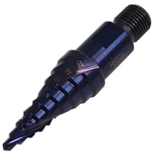 イチネンアクセス MUST TOOL(マストツール) ビット・ソケット IMーSTB420 スパイラルステップドリル φ4ー20mm(9段) 19869