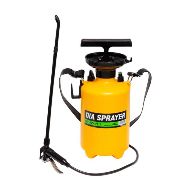フルプラ ダイヤスプレープレッシャー式噴霧器 単頭式エンプラ製ノズル45cm付 4L 噴霧器 NO.7411