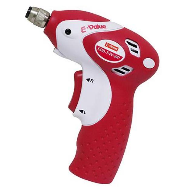 【2F】 E-Value 充電ドリルドライバー7.4V EDD-74V-WP リチウムイオンバッテリー ラバーグリップ 組み立て 日曜大工 穴あけ 5,210円