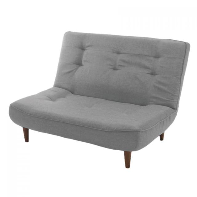 【I】 セルタン ハイバックソファ 2人掛け LULU タスクグレー ソファ 2人 リクライニング 座面ポケットコイル A40p-587GRY【受注生産品】の通販はソファ