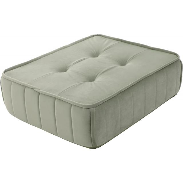 【I】セルタン フロアクッション 単品 ベロア生地 日本製 アーモンドグリーン A1149a-b-720GRN クッション 座布団 フロアクッション 【受注生産品】の通販は 12,980円