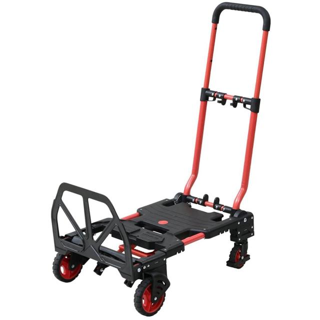 山善(YAMAZEN) 2WAYトランスフォームカート GT-72TF4 軽量 折りたたみ