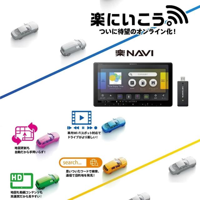 低価，最新作】 パイオニア Pioneer カーナビ AVIC-RZ720 7インチ 2D