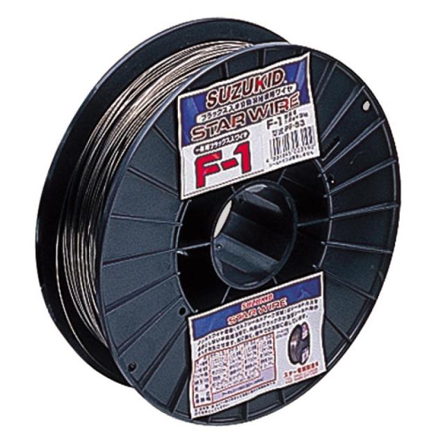 スズキッド(SUZUKID) スターワイヤ F-1 軟鋼用ノンガスワイヤ 1.2φ×3kg PF-53 半自動溶接機用